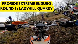 Proride Enduro Extreme  Round 1 Ladyhill Quarry [upl. by Ecirad]