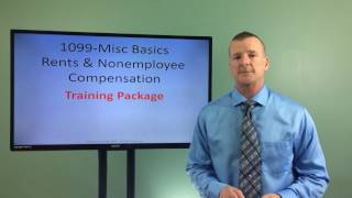 1099MISC Basics Training Course Promo [upl. by Lirbaj650]