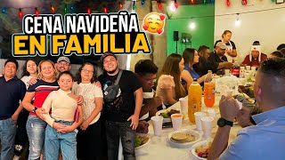 NUESTRA CENA NAVIDEÑA con FAMILIA y AMIGOS les presento mi familia [upl. by Karoline484]