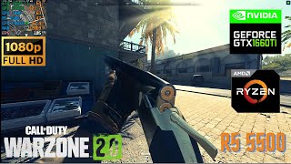 GTX 1660 ti  Ryzen 5 5500  COD Warzone 20 [upl. by Kester398]