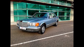 Mercedes Benz 280 SE W126 1984 [upl. by Hakceber]