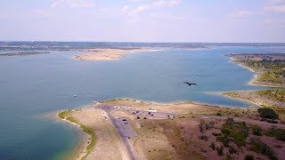 Stillhouse Hollow Lake  Near Belton amp Temple TX  Mavic Pro [upl. by Ojyma535]