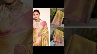 Banarsi tishu wascat softe silk saree Fancy jequard border Fancy Blouse Ready to dispatch [upl. by Gilmore]