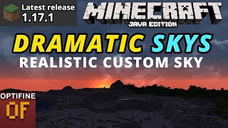 Minecraft Java 1171 How To Download amp Install Dramatic Skys Resource Texture Pack full guide [upl. by Ahtnammas]