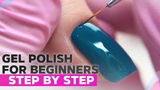 Gel Polish Application for Beginners  Nail Plate Alignment  Stepbystep Tutorial [upl. by Wattenberg]