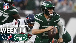 Houston Texans vs New York Jets  2023 Week 14 Game Highlights [upl. by Langill]