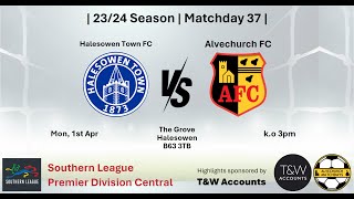 Halesowen Town vs Alvechurch 010424 [upl. by Attelrac58]