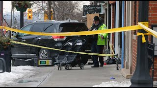 NANNY TOUTED AS quotHEROquot Pushes two little boys to safety as she is struck by a car [upl. by Marleen]