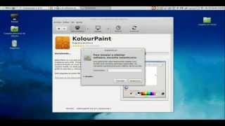 Alternativa a Paint en Linux Kolourpaint [upl. by Norvol]