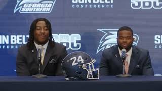 2024 Sun Belt Media Day Georgia Southern Main Stage [upl. by Remle]