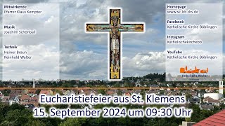 Eucharistiefeier aus St Klemens am 15092024 [upl. by Mcquade]