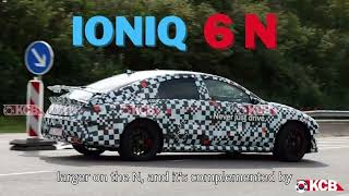 Camouflaged Hyundai Ioniq 6 N Looks At Home On The Nurburgring [upl. by Ribaudo]