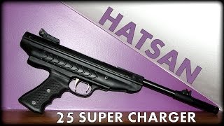 KnivesPassion recenzuje wiatrówkapistolet hatsan ranger 25 SuperCharger [upl. by Zanlog153]