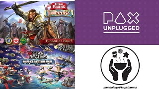 Star Realms Frontiers and Hero Realms Journey Expansion Interview with Robert Dougherty [upl. by Acemat]