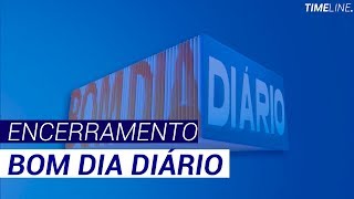 Encerramento Bom Dia Diário 07122017  TV Diário [upl. by Oates]