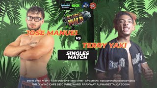 DWA Return To The Wild  Jose Manuel w Chaynmale vs Terry Yaki [upl. by Ball]