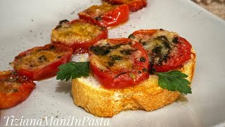 POMODORINI 🍅GRATINATI IN PADELLA [upl. by Limay]