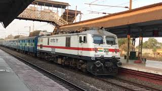 12860 Gitanjali express at deolali station [upl. by Odraude]