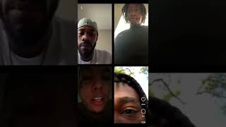 Fyndee Boyy talks on lil durk calling him PEDO with FYB J MANE KING YELLA and TAY SAVAGE [upl. by Ahsiened461]