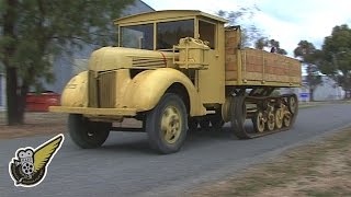 WW2 German HalfTrack Maultier Replica [upl. by Ivory]