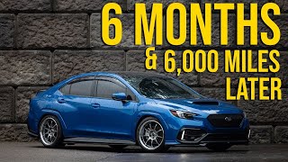 2022 Subaru WRX 6 Month Owner Review Still worth it [upl. by Abroms669]