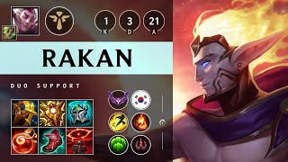 Rakan Support vs Yuumi Vision Controller  KR Master Patch 1423 [upl. by Nahtnahoj]