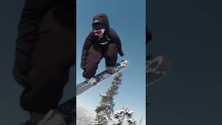 Wonderful day Oakley oakleysnowboarding snowboarding snowboard jump tricks whistler [upl. by Iliram]