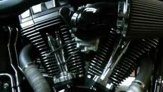 THUNDERHEADER Exhaust Ver3 Harley Davidson FATBOY LO （carburetor） [upl. by Noiwtna]