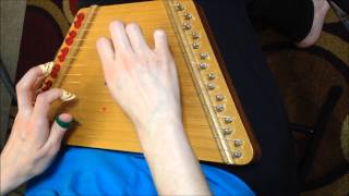 Amoroso Renassaince tune on plucked psaltery [upl. by Nahgem384]