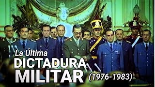 La Dictadura Militar Argentina 19761983 en 7 minutos [upl. by Paxon259]