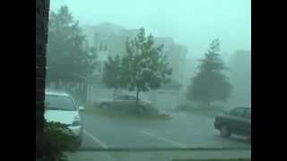 DerechoSevere Thunderstorm From Montgomery Village Maryland  June 4th 2008 [upl. by Ahsok785]