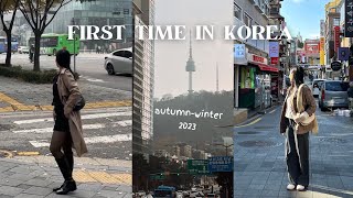 South Korea travel vlog  places to visit in Seoul namsan seoul tower myeongdong itaewon street [upl. by Beard45]