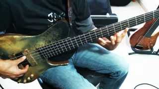 PICCOLO BASS amp FRETLESS BASS with EBOW JCR custom FAREWELL by Jesus Rico [upl. by Nolram]