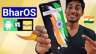 BharOS 🇮🇳 First Indian Mobile Operating System Better Than Stock Android [upl. by Addie]