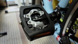 【開封の儀】 SHIMANO CLICKR SPDペダルとシューズ [upl. by Luo]