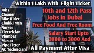 How To Get Jobs In Dubai in 2024  New Job Vacancies In Dubai  Unskilled Jobs dubai jobs visa [upl. by Kcirdlek]