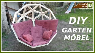 Der ULTIMATIVE Lounge Sessel  Gartenmöbel selber bauen  Franks Shed DIY [upl. by Einohtna]