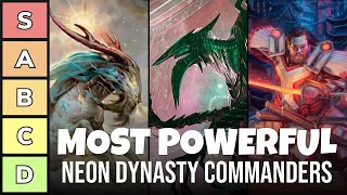 The Most Powerful Commanders of Kamigawa Neon Dynasty  Power Tier List  EDH  MTG [upl. by Sihunn]