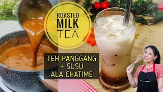 RESEP ROASTED MILK TEA [upl. by Amabil]