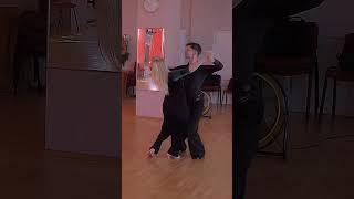 Waltz Gold Level Choreo  Running Spin Turn Outside Change Wing [upl. by Lilaj]