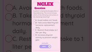 nclex review  Quick Review Question and Answer  Nursing Exam Prep nclexrn nclexprep [upl. by Aloin]