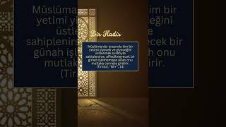 Bir Ayet  Bir Hadis  Bir Dua Allah Müslüman Af Yetim Cennet islamicvideo islamicshorts [upl. by Babby772]