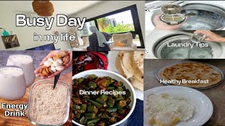 Healthy Breakfast amp Dinner Recipes  Energy Drink for Busy Days  Laundry Tips [upl. by Peonir282]