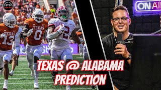 Texas vs Alabama Preview and Score Predictions [upl. by Nosylla]