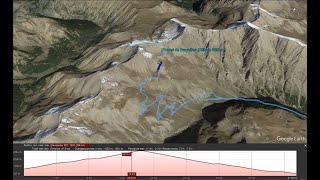 Dynamic RouteampPhotos amp Altitude Profile w Google Earth  Col du Parpaillon w BMW F650 GS Dakar [upl. by Gershon989]