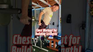 Chest Workout for Building Strength shorts fitness [upl. by Lawley]