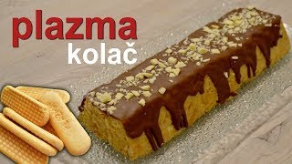 Plazma kolač  Bez pečenja  White chocolate cake  NO BAKE  ENG c [upl. by Sergo]