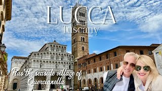 LUCCA amp TUSCAN COAST TRAVEL VLOG  Spend a gorgeous spring day with us in Lucca amp Quercianella [upl. by Eiuqnom]