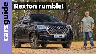 2024 SsangYong Rexton review 4WD test for Koreas Ford Everest and Mitsubishi Pajero Sport rival [upl. by Ivad]