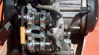 BMW C1 engine valve replacement  Ventilreparatur [upl. by Codee]